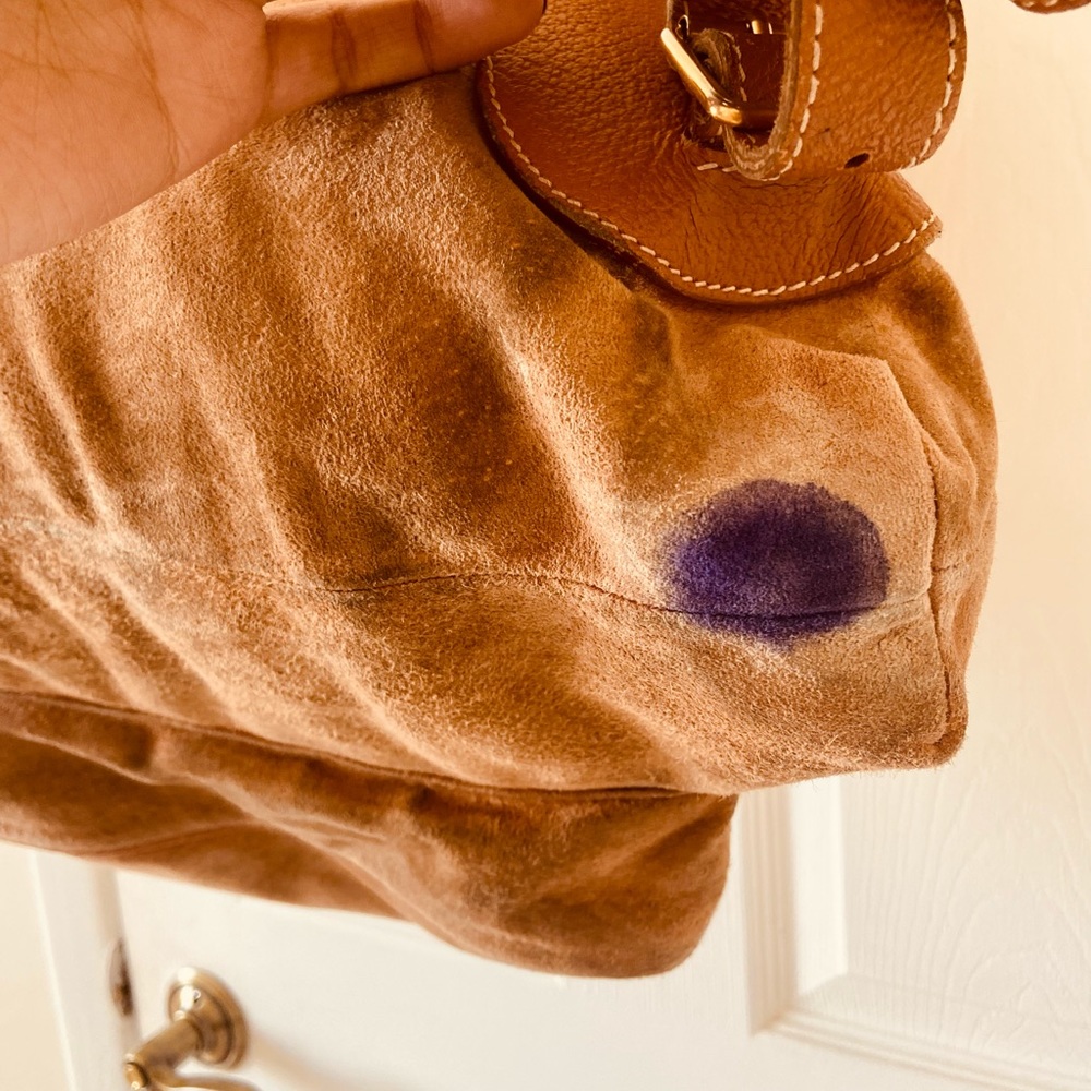 Gucci Suede Leather Caramel Backpack - Picture 6 of 12